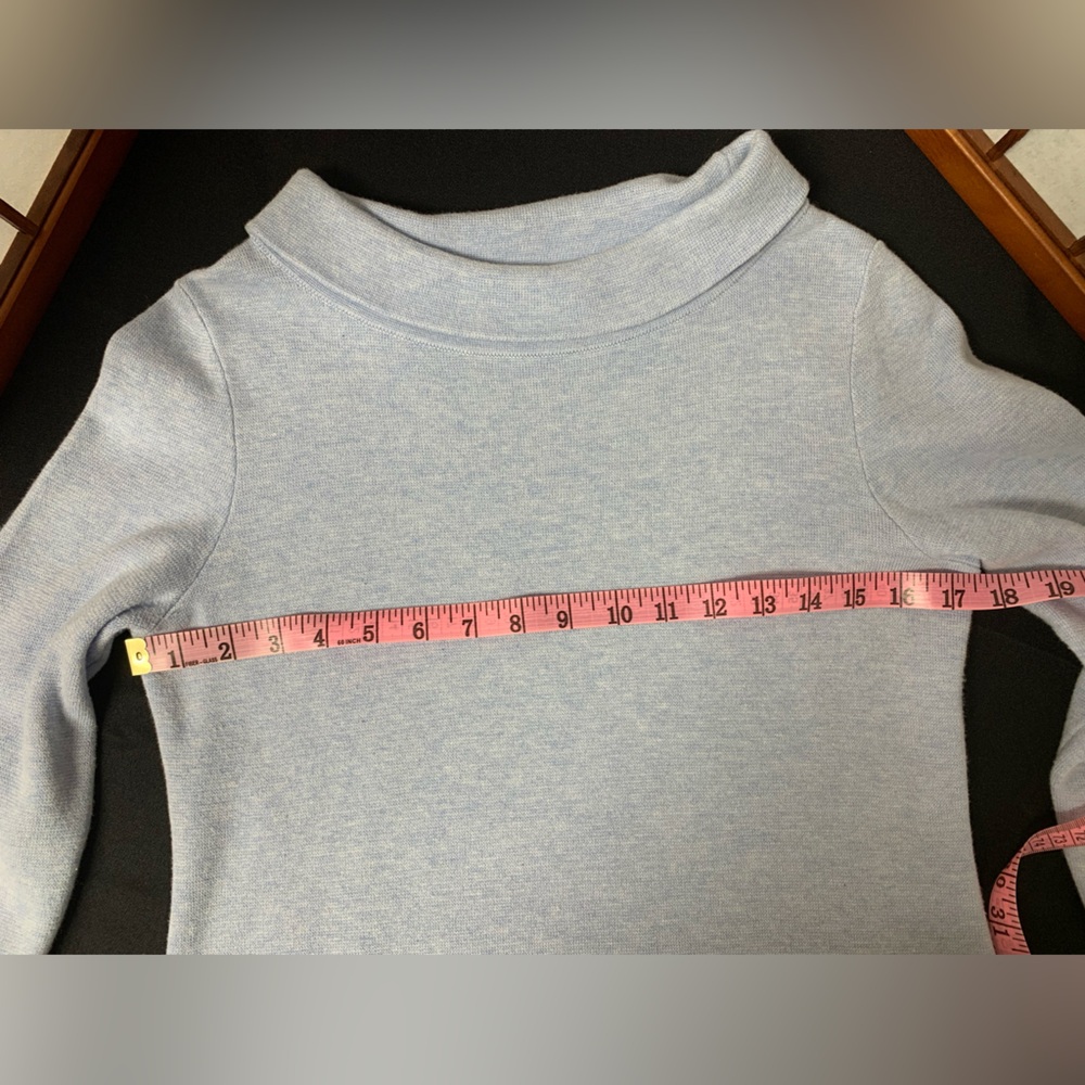 Talbots Light blue Sweater Size SP Good Condition - Picture 5 of 7